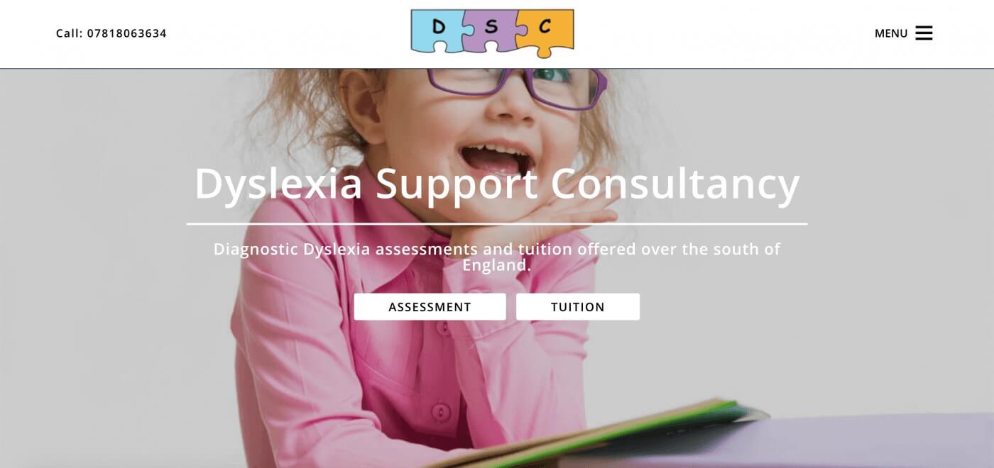Dyslexia Support Consultancy | The Website Space