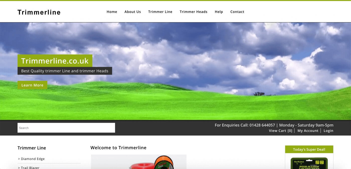 Trimmerline.co.uk | The Website Space