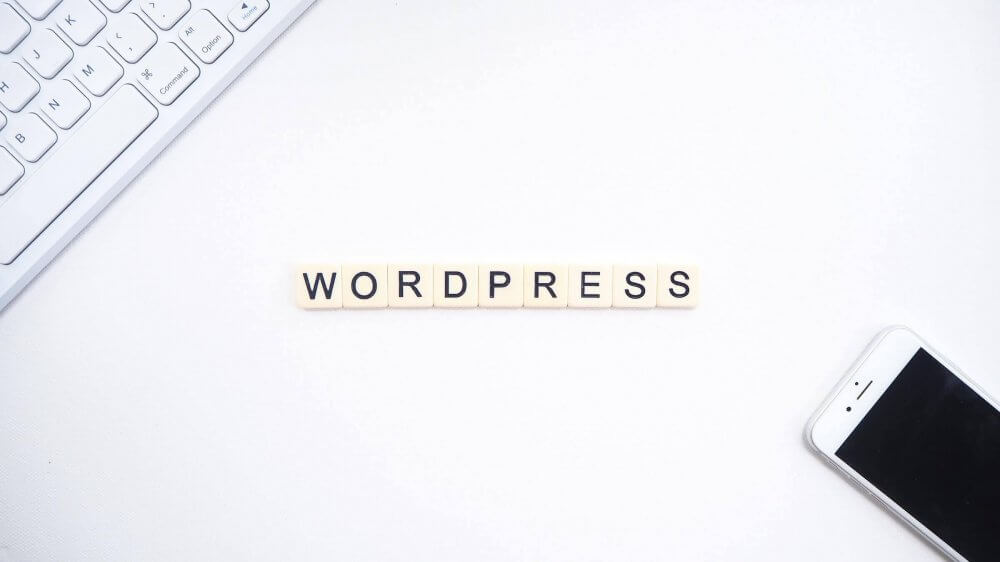 Wordpress in Srabble Pieces